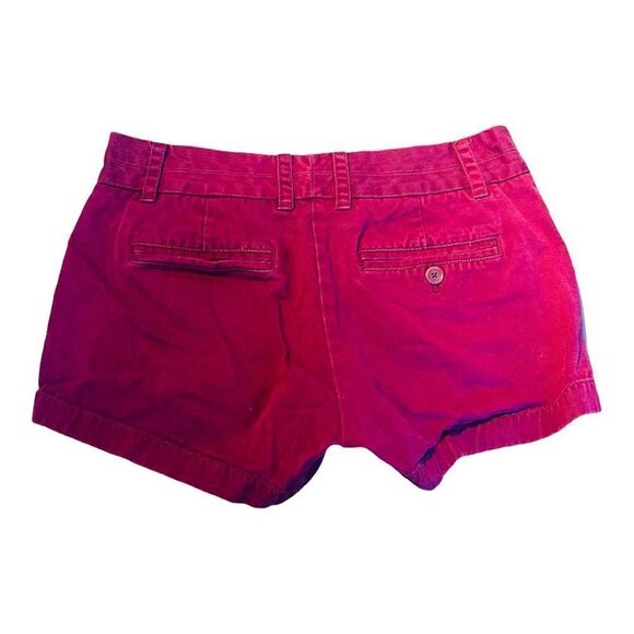 J. Crew Fuchsia Chino Shorts Size 0 - Picture 2 of 4